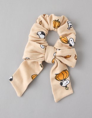 Женские аксессуары для волос American Eagle AE Peanuts PJ Bow Scrunchie — фото 2