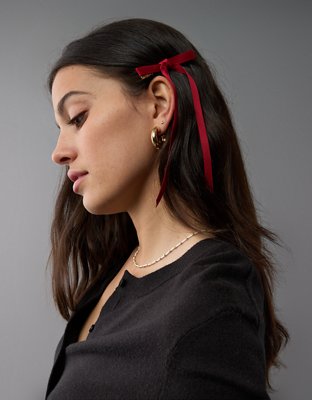 AE Skinny Bow Clips 2-Pack