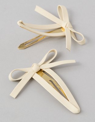 AE Bow Barrette 2-Pack