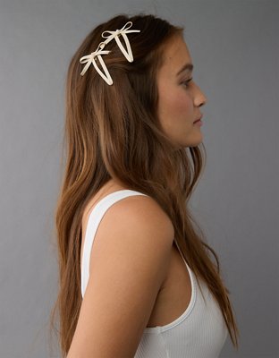 AE Bow Barrette 2-Pack
