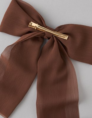 American Eagle AE Crinkle Bow Clip — фото 2