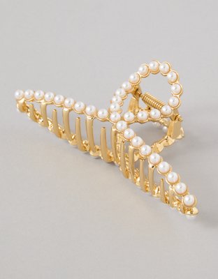 Elegant Golden Color Claw Clip main image 1