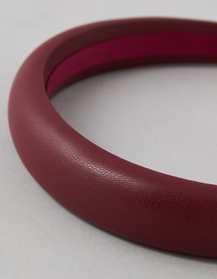 Женские аксессуары для волос American Eagle AEO Vegan Leather Puffer Headband — фото 3