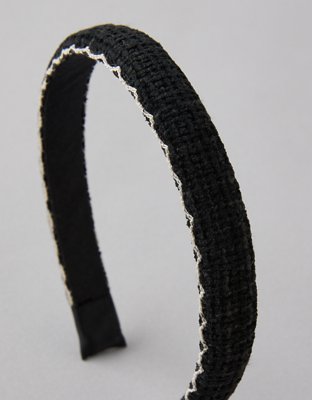Женские аксессуары для волос American Eagle AEO Contrast-Trim Headband — фото 4