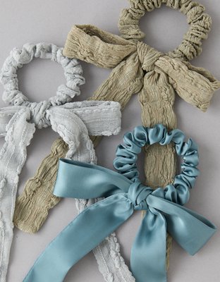 AE Bow Scrunchie 3-Pack