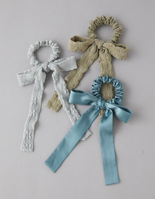 AE Bow Scrunchie 3-Pack