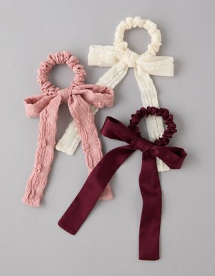 AE Bow Scrunchie 3-Pack
