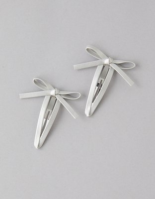 AEO Bow Barrette 2-Pack