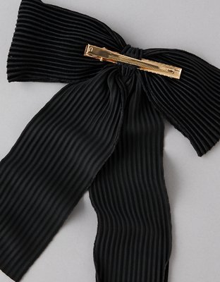 Velvet Bow Clip