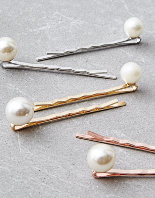 American Eagle AEO PEARL BOBBY PIN SET — фото 2