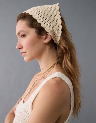 AE Crochet Bandana Headband