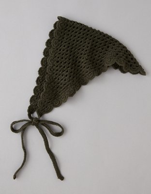 AE Crochet Bandana Headband