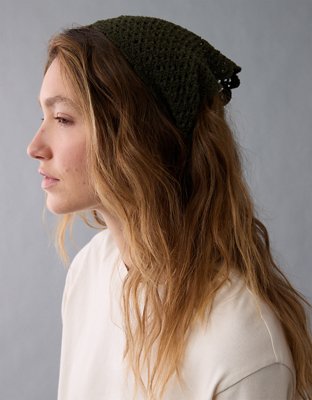 AE Crochet Bandana Headband