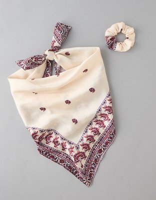 AE Scrunchie & Bandana Set