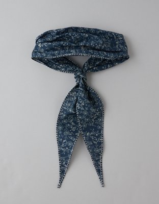 ウィッグ・エクステ SCARF HAT (M) / Checked-Navy Heritage Bold Check Cashmere Scarf with Tassels and Gift Box
