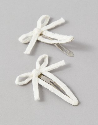 AE Bow Barrette 2-Pack
