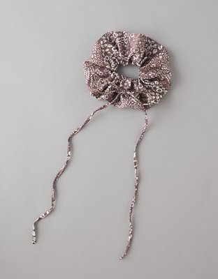 AE Floral Tie Scrunchie