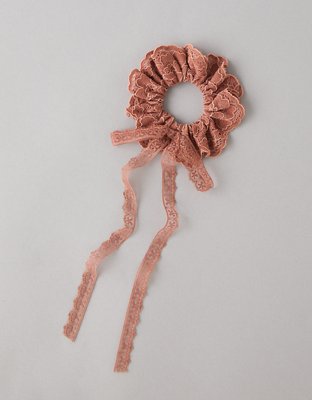 AE Lace Bow Scrunchie