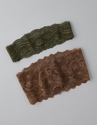 Emballage de deux bandeaux en dentelle AE