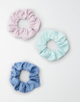AE Scalloped Scrunchie 3-Pack - 