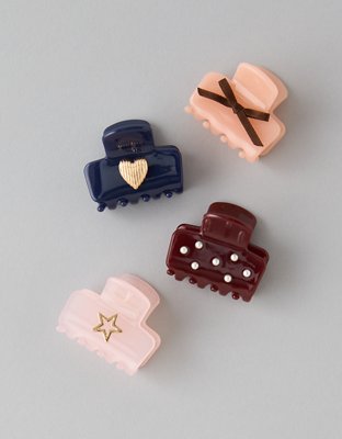 AE Rectangular Claw Clip 4-Pack