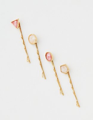 American Eagle AEO Geometric Bobby Pins 4-Pack — фото 2