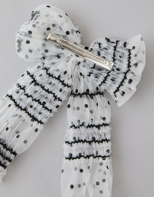 AE Polka Dot Bow Hair Clip