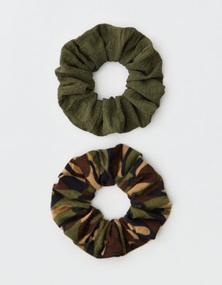Aeo Camo Scrunchies 2 Pack