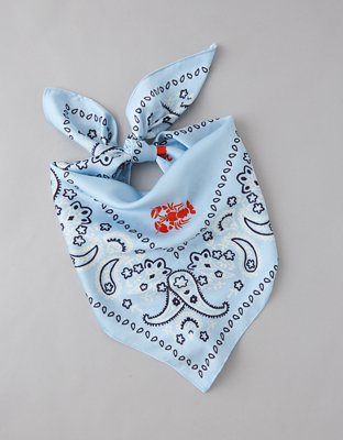 AE Lobster Bandana Scarf