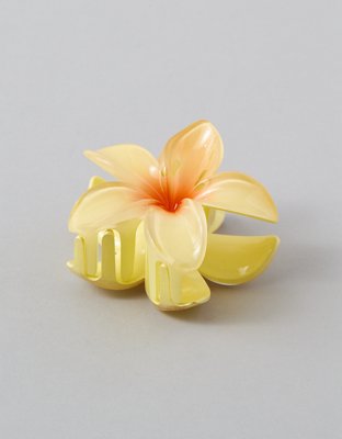AE Hibiscus Claw Hair Clip