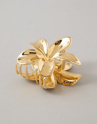 AE Hibiscus Claw Hair Clip