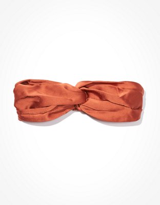 Женские аксессуары для волос American Eagle AEO Silky Twisted Headband — фото 2