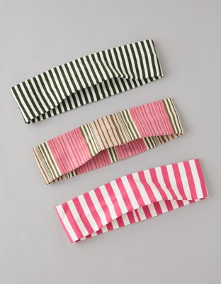 AE Striped Headband 3-Pack from American Eagle - $11.96