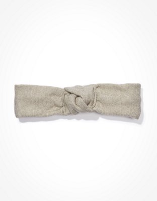 Женские аксессуары для волос American Eagle AEO Heathered Knit Headband — фото 2