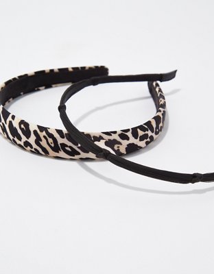 Женские аксессуары для волос American Eagle AEO Leopard Headbands 2-Pack — фото 2