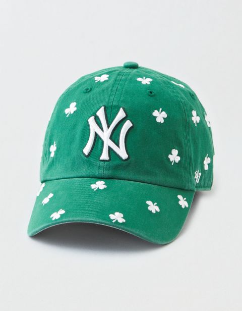 Женские головные уборы American Eagle '47 Brand NY Yankees St. Patty's Clean Up Hat