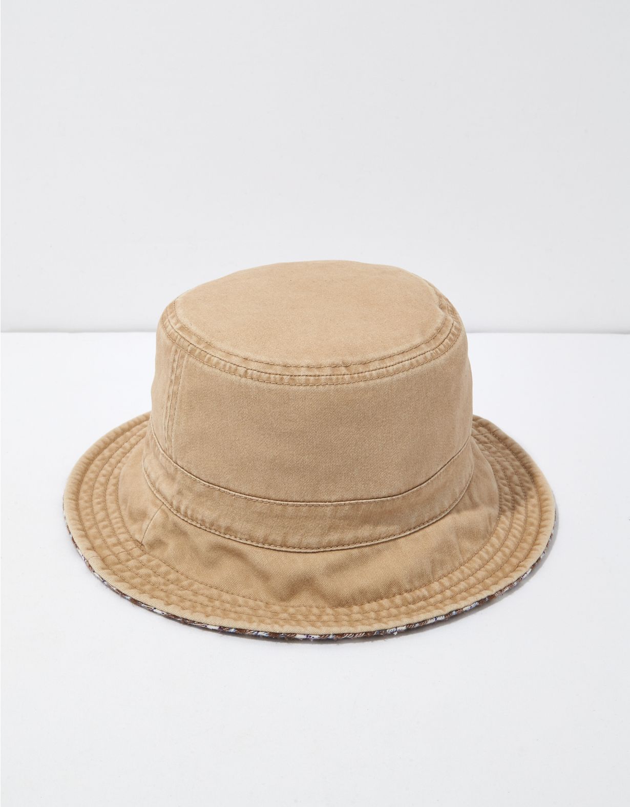 AE Reversible Plaid Bucket Hat