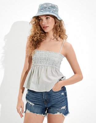 AE Denim Daisy Bucket Hat