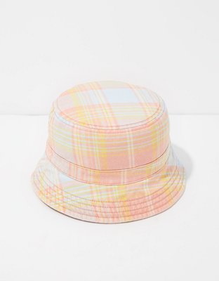 AE Reversible Plaid Bucket Hat
