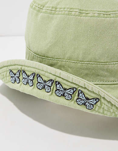 AE Inner-Brim Butterfly Bucket Hat