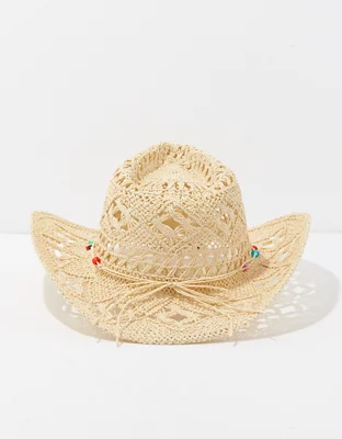 AE Paper Straw Cowboy Hat