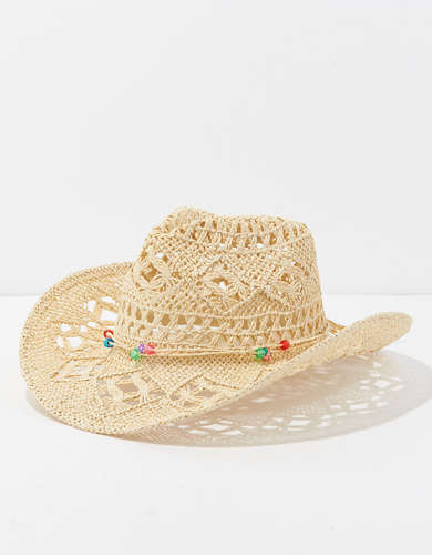 AE Paper Straw Cowboy Hat