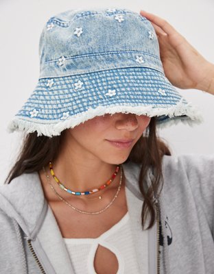 Ping Pong Monogram Denim Bucket Hat