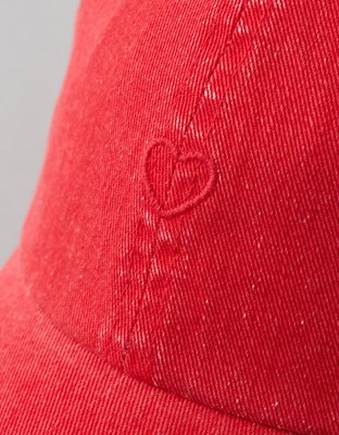 Женские кепки American Eagle AE Embroidered Heart — фото 3