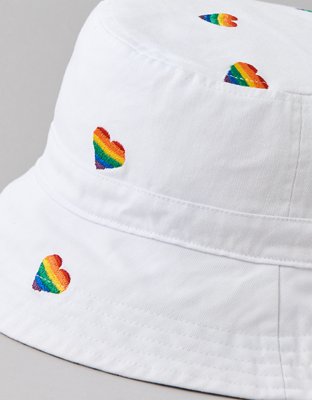 Женские головные уборы American Eagle AE Pride Reversible Bucket Hat — фото 3