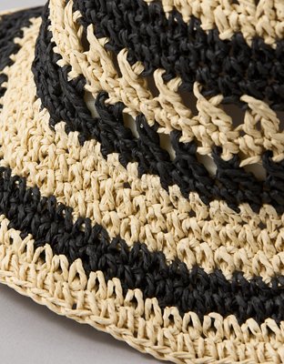 AE Raffia Bucket Hat