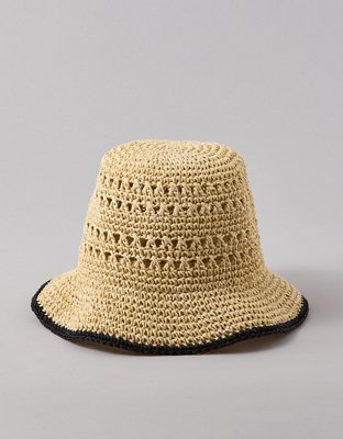 AE Raffia Bucket Hat