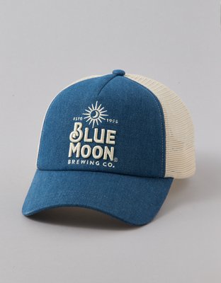 Женская кепка American Eagle AE Blue Moon Trucker Hat, цвет: Тёмная варка — фото 3