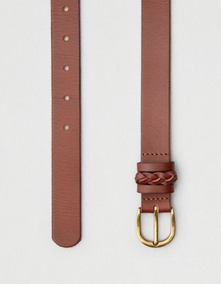 Женские ремни American Eagle AEO Braided Band Belt — фото 2