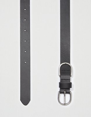 Женские ремни American Eagle AEO Double Buckle Leather Belt — фото 2